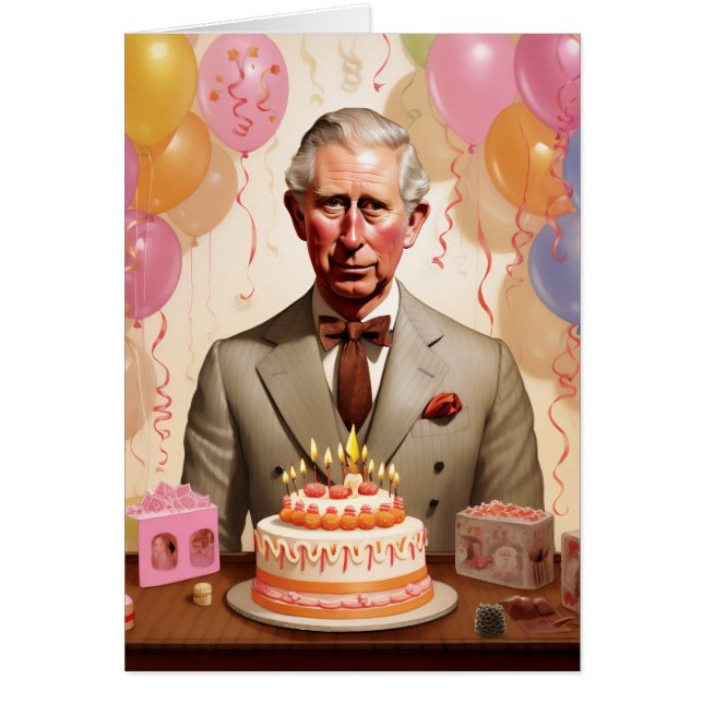 Fête d'anniversaire du roi Charles III (Devant)