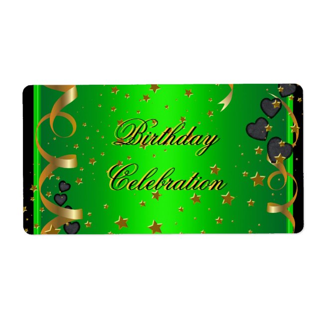 Fête d'anniversaire Lime Green (Devant)