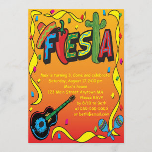 Fête d'anniversaire ou invitation de fête