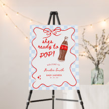 Fête de Bébé Garçon Soda Boy Prêt à Naître