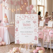 Fête de bébé Rose Our Little Boo est presque arriv