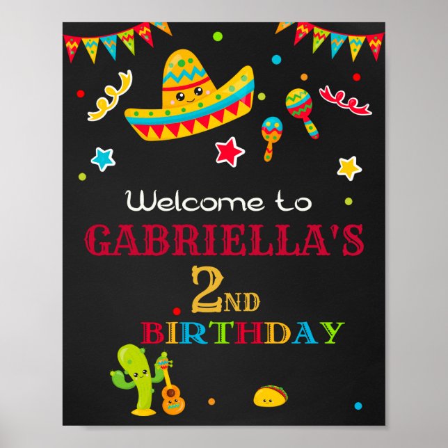 Fête de bienvenue 1ère affiche de la première fête (Devant)