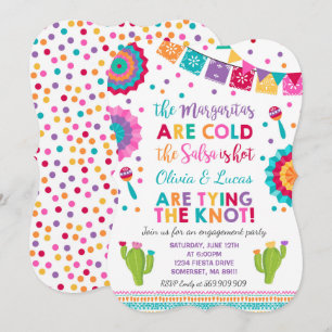 Fête de fiesta Invitation Parti mexicain