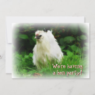 Fête de Hen ! Invitation pour la célébration de la