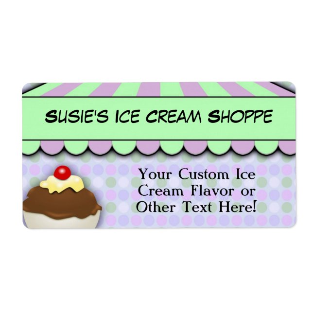 Fête de la crème glacée, Pastel Sweet Shoppe (Devant)