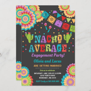 Fête de la Fiesta Engagement Invitation Nacho Moye