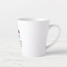 Fête de la mère de Latte Mug Happ