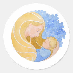 Fête de la mère et de l'enfant   Sticker
