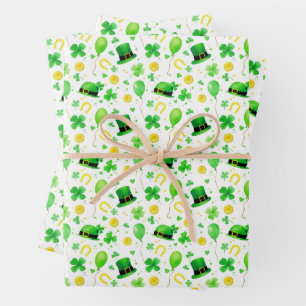 Fête de la Saint-Patrick trèfle à quatre feuilles 