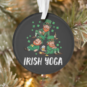 Fête de la Saint-Patrick Yoga Irlandais Leprechaun