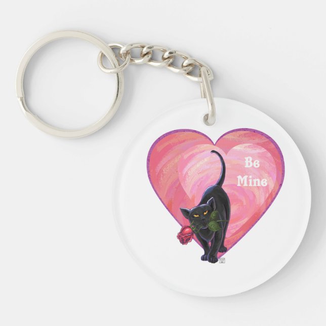 Fête de la Saint-Valentin au chat noir (Devant)