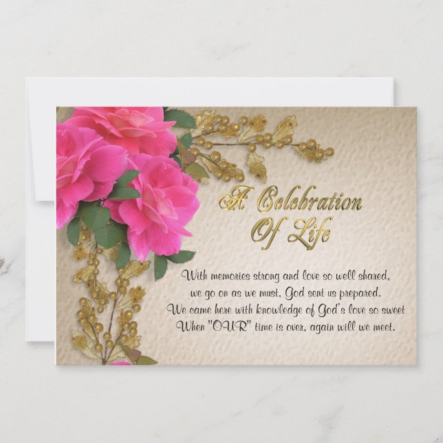 Fête de la vie Invitation (Devant)