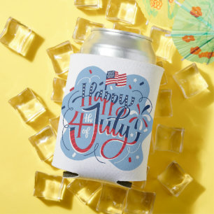 Fête de l'Indépendance 4 juillet Glacière Koozie