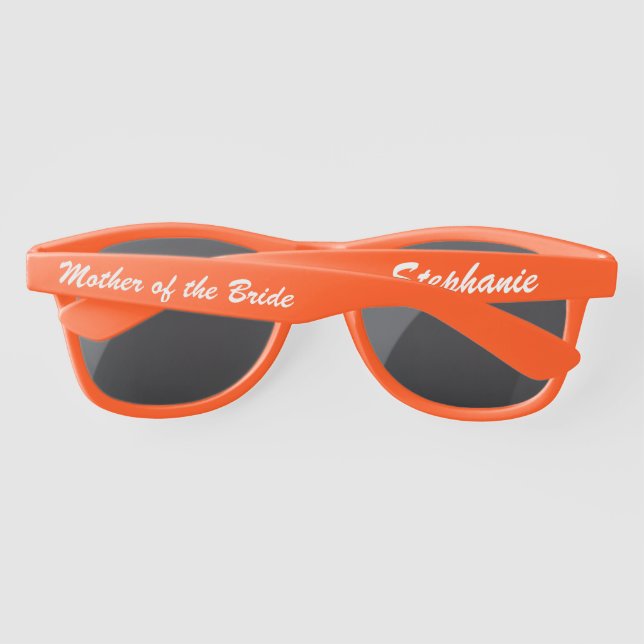 Fête de mariage CHOISISSEZ VOTRE COULEUR Lunettes  (Dos)