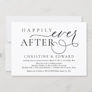 Fête de mariage en fuite, Invitation à un bonheur 