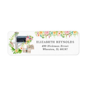 Fête de mariage floral par la poste Adresse de r
