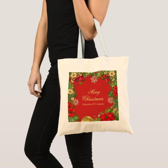 Fête de Noël d'entreprise Favoriser le Sac fourre- (Devant (produit))