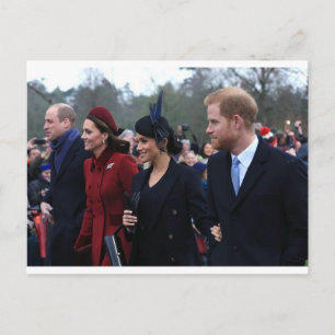Fête de Noël des Couples Royaux 2018 Carte postale