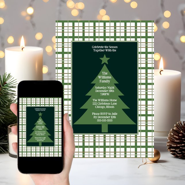 Fête de Noël Invitation (Créateur téléchargé)