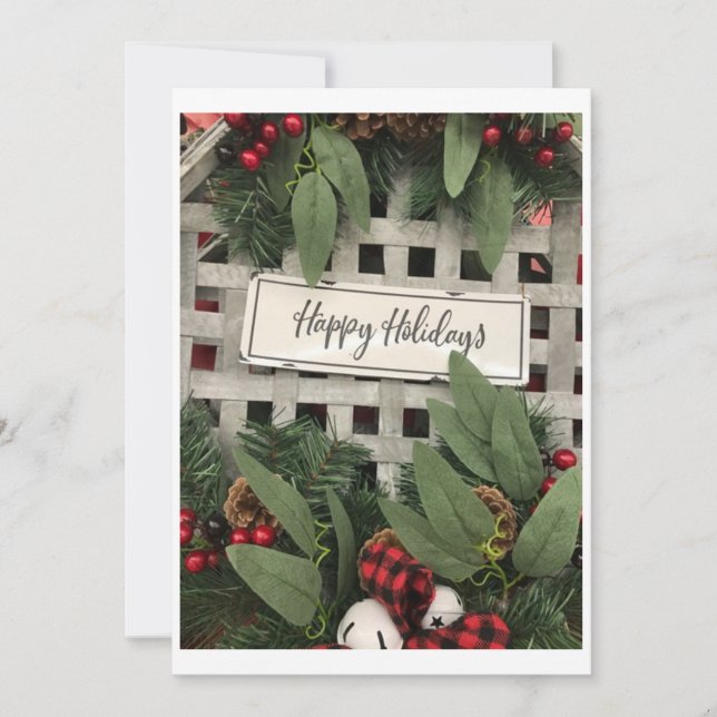 **FÊTE DE NOËL** INVITATION DE RÉUNION DE NOËL (Devant)