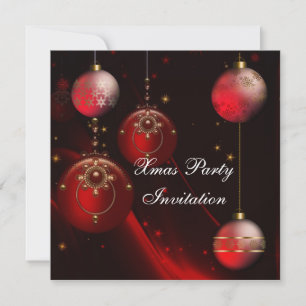 Fête de Noël Invitation Noël