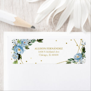 Fête de Quinceañera en or feuille poussiéreuse ble