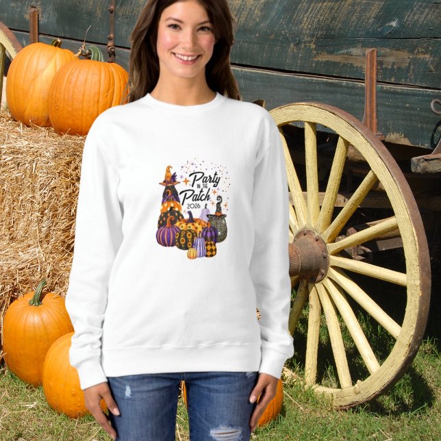 Fête de sweatshirt Halloween dans le Patch (Créateur téléchargé)