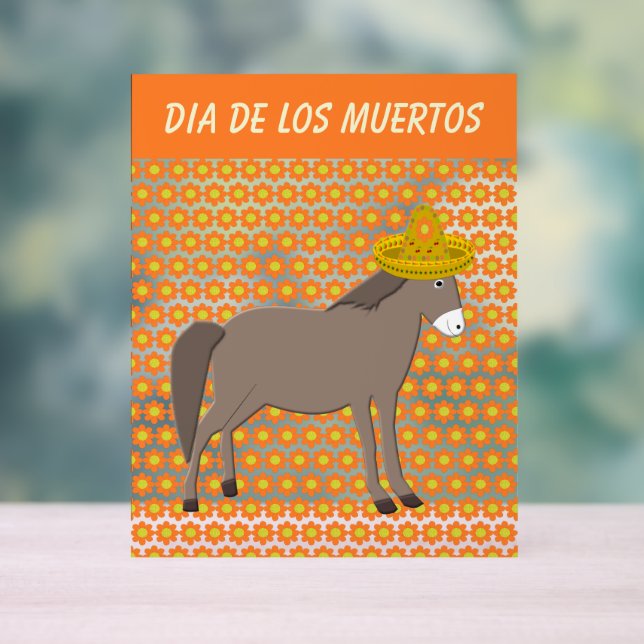 Fête des ânes mexicains de la coutume des morts (Neutre)