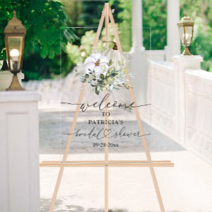 Fête des mariées d'automne citrouille vert Affiche