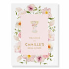 Fête des mariées de perles roses et de poursuites