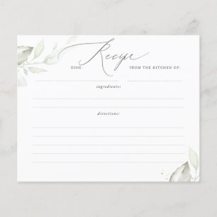 Fête des mariées Feuille Gold Greenery Recette