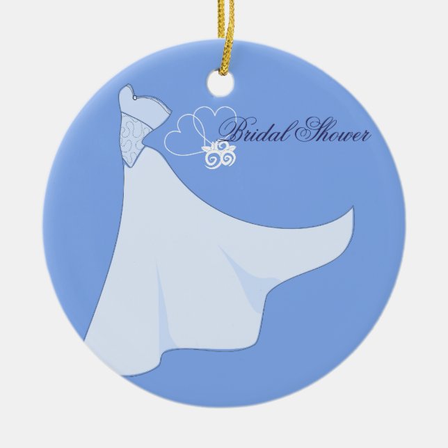 Fête des mariées Mariage robe Ornement (Devant)