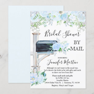 Fête des mariées par invitation par courrier