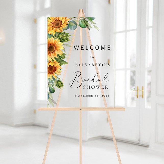 Fête des mariées Russe de tournesol Eucalyptus Bie (Créateur téléchargé)