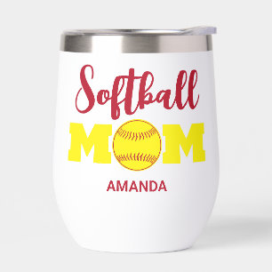 Fête des mères de la maman du softball personnalis