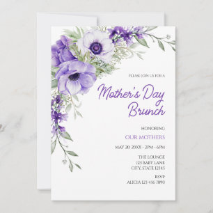 Fête des mères Invitation Brunch