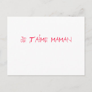 fête des mères postcard