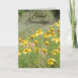 Fête des mères pour la grande carte grand-mère par