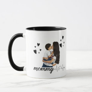 Fête des mères tasses à café, cadeau d'anniversair