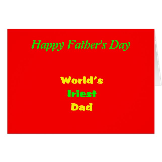 Fête des pères (Devant horizontal)