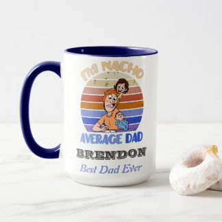 Fête des pères amusante tasse personnalisée