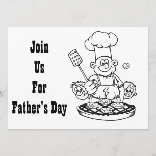 **FÊTE DES PÈRES BBQ** INVITATION