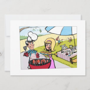 **FÊTE DES PÈRES BBQ** INVITATION