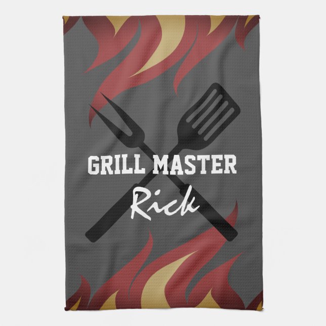 Fête des pères-cadeau de serviette de cuisine pour (Vertical)