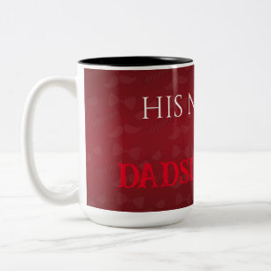 Fête des pères customisée Dons Dadspiration Mug