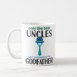Fête des pères de tasse Godfather Hero d'oncle