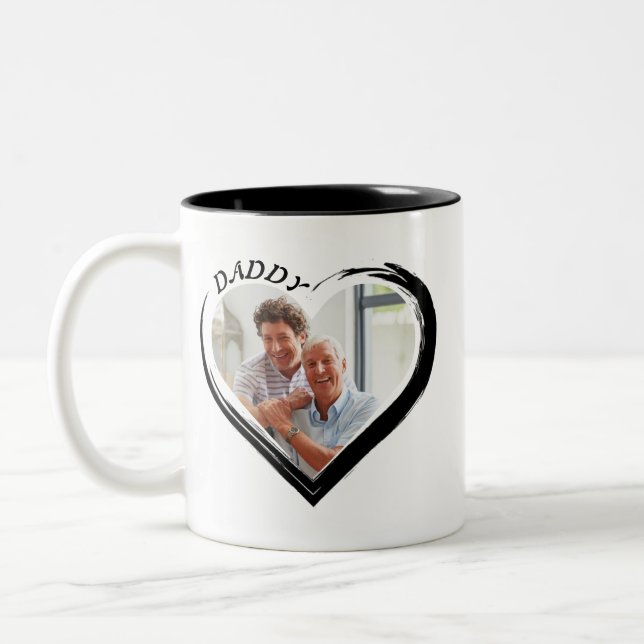 Fête des pères Mug personnalisé - Photo Mug Idée c (Gauche)