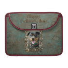 Fête des pères - pattes en pierre - rottweiler -