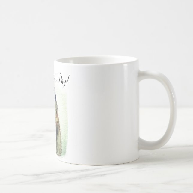 Fête des pères Penguins Mug (Droite)
