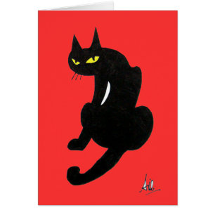 FÊTE D'HALLOWEEN CHAT NOIR